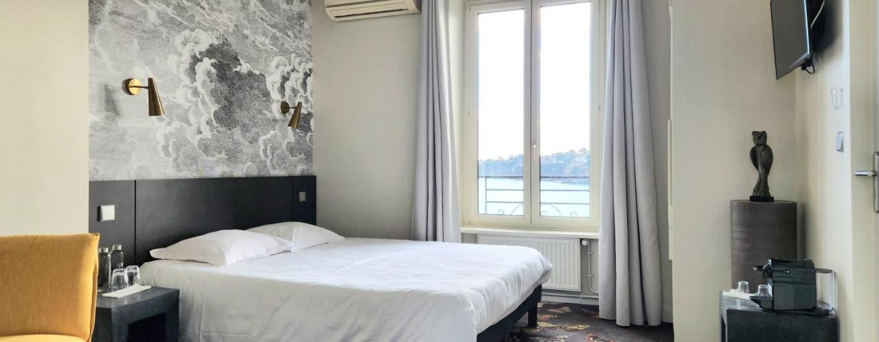 Restaurant Hotel Didier Meril Dinard Bagian luar foto