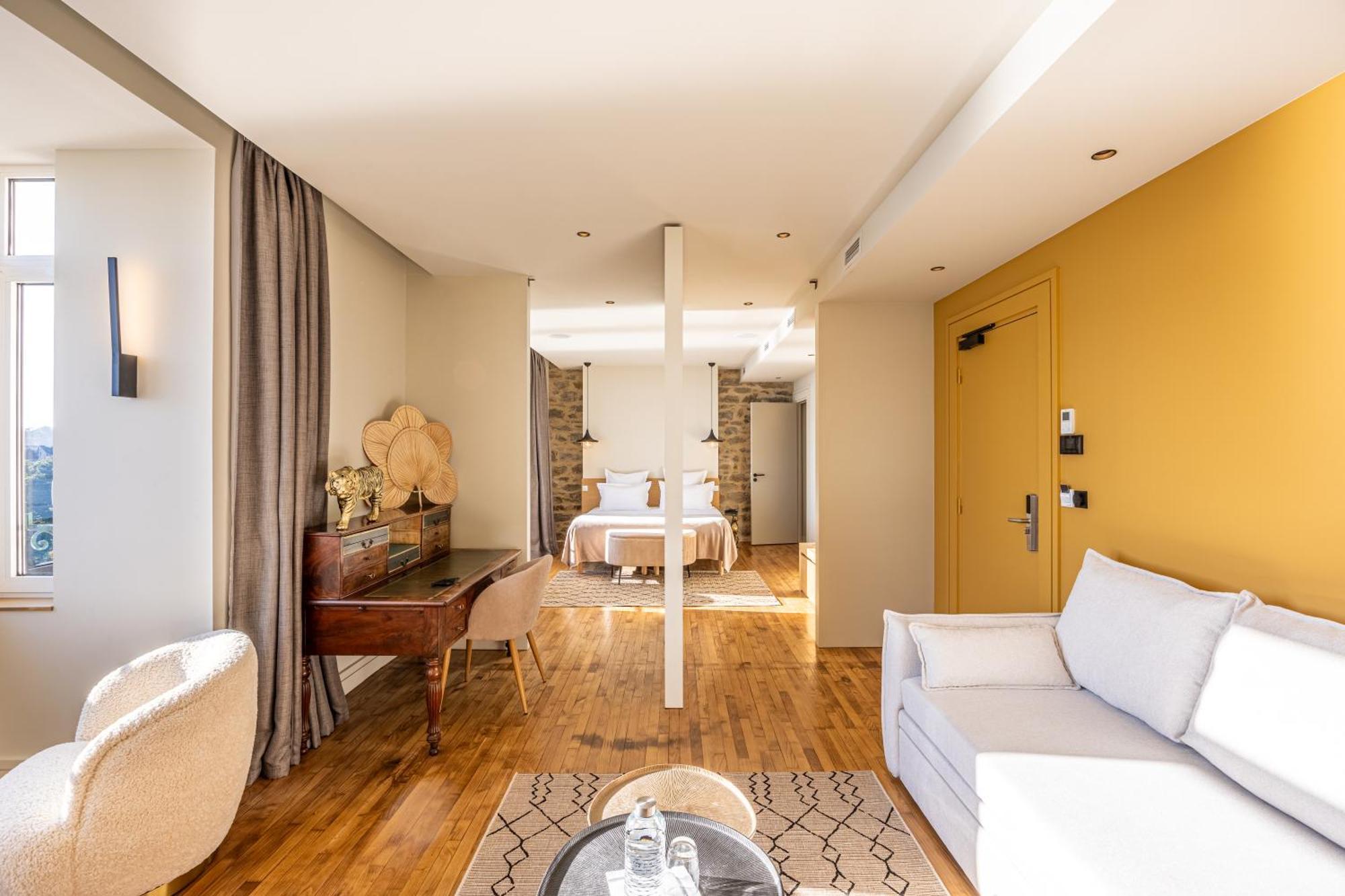 Restaurant Hotel Didier Meril Dinard Bagian luar foto