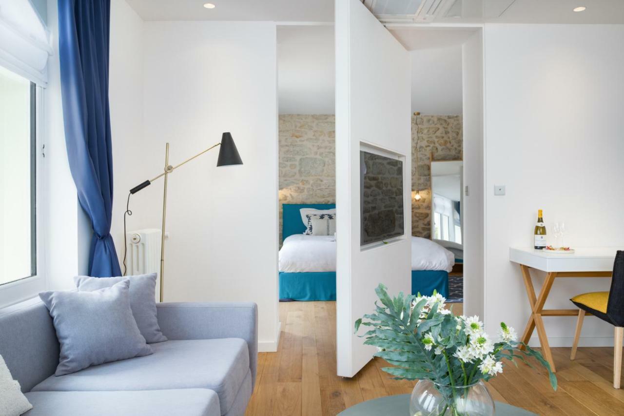 Restaurant Hotel Didier Meril Dinard Bagian luar foto