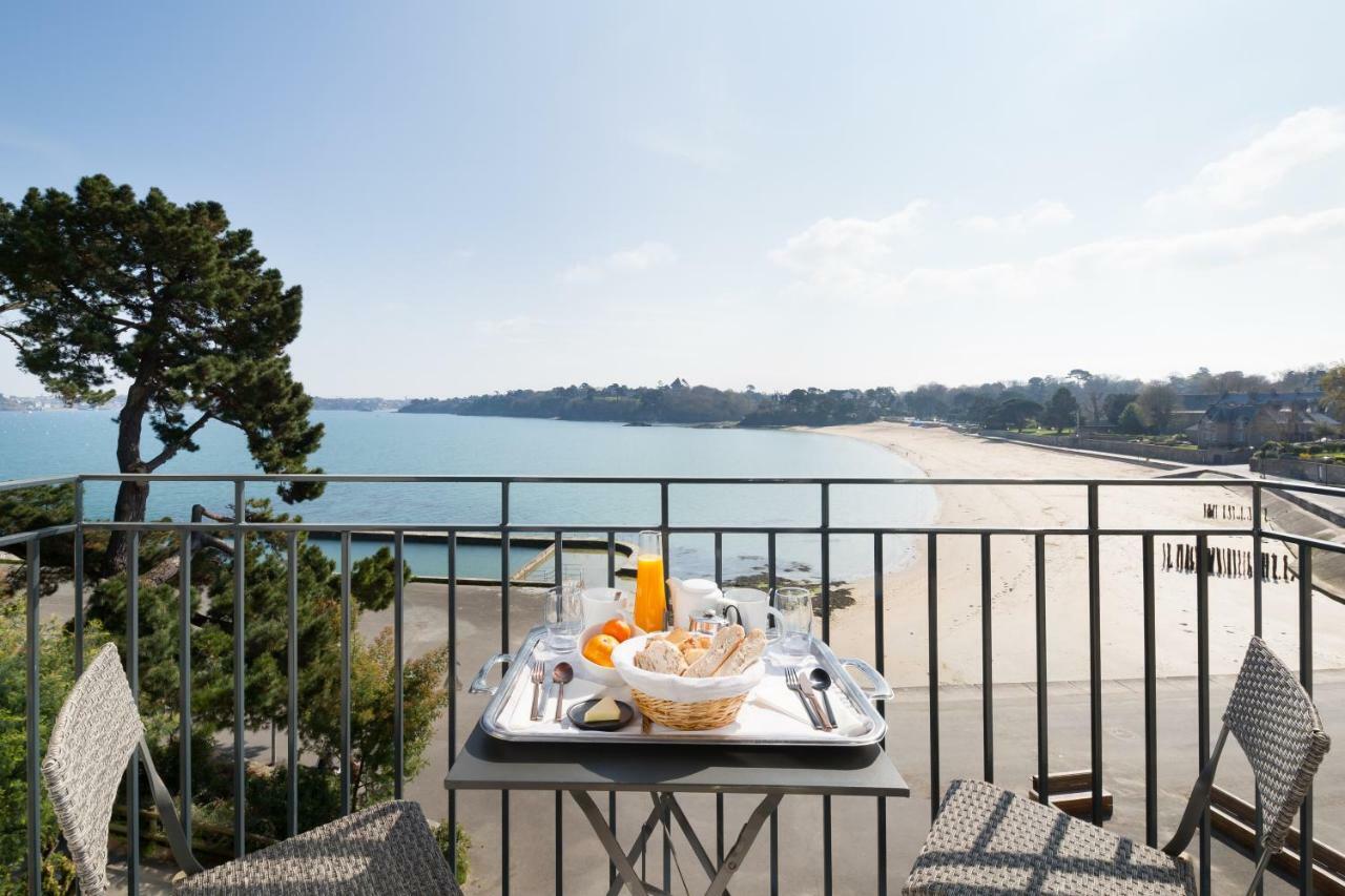 Restaurant Hotel Didier Meril Dinard Bagian luar foto