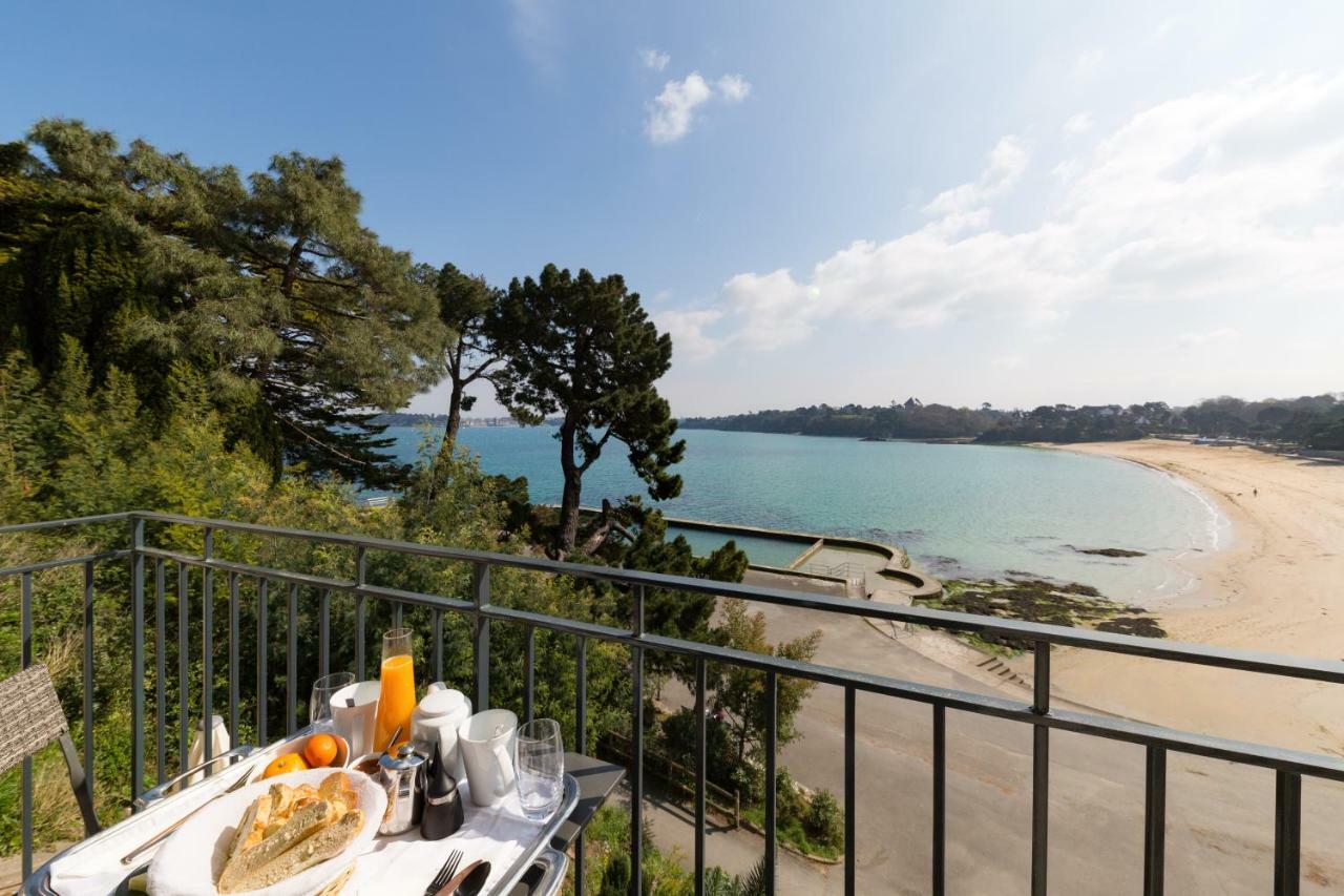Restaurant Hotel Didier Meril Dinard Bagian luar foto