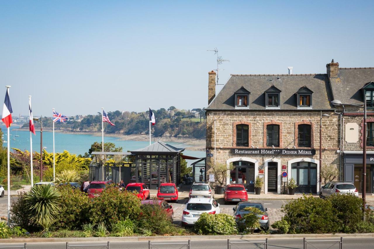 Restaurant Hotel Didier Meril Dinard Bagian luar foto